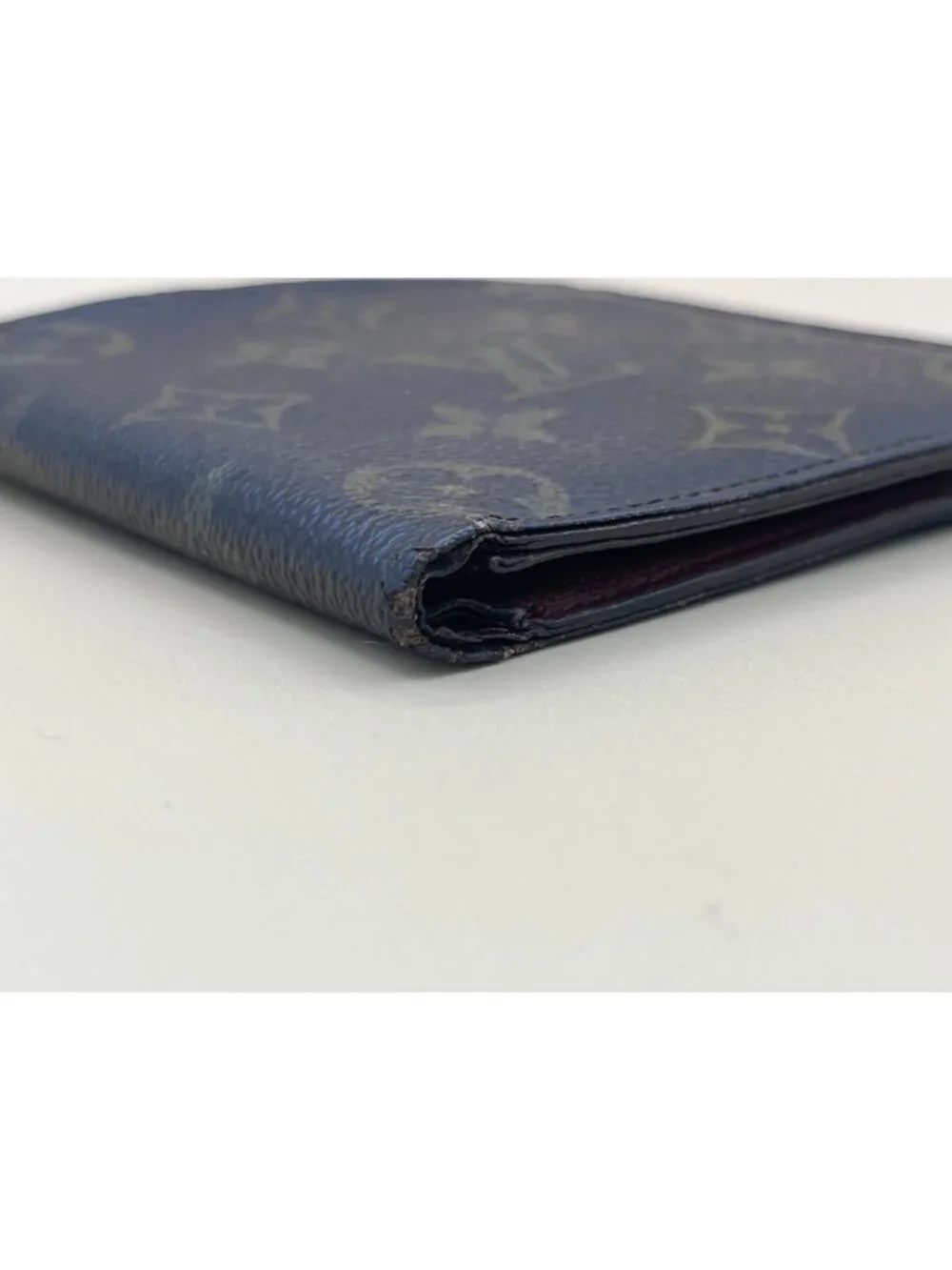 Louis Vuitton Monogram Canvas Vintage Compact Bifold Snap Wallet Coin Pocket